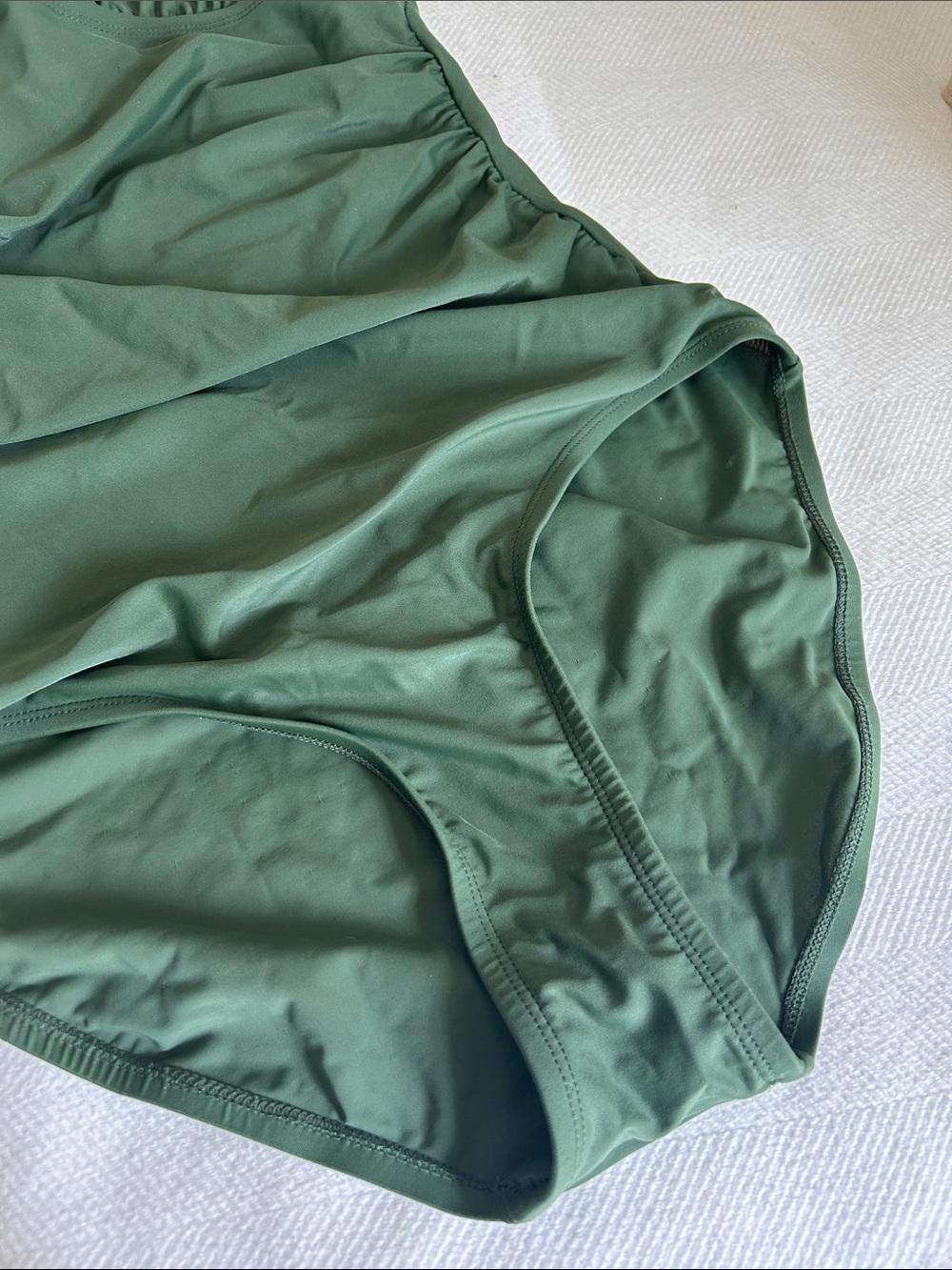 Kona Sol Olive Green Bathing Suit - Picture 4 of 6